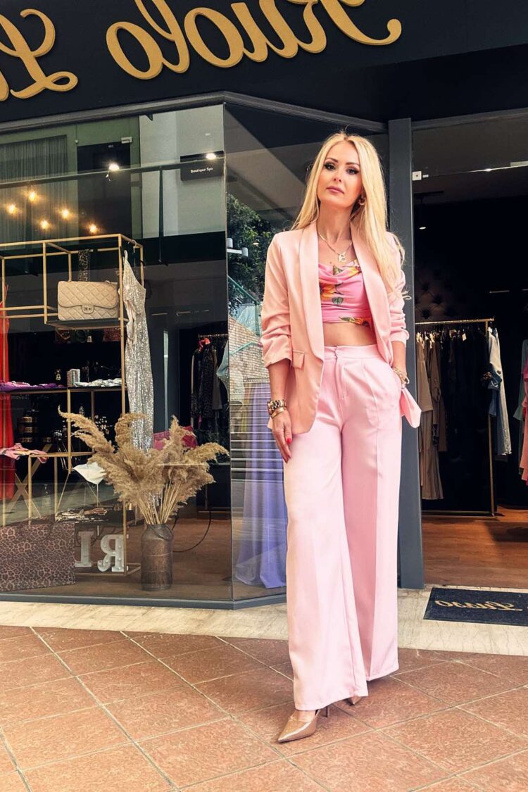 Σετ Σακάκι & Παντελόνι Κουφετί