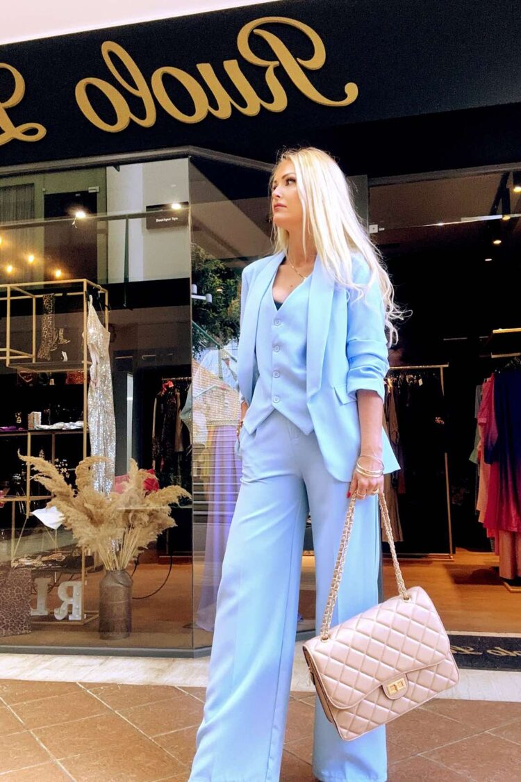 Κοστούμι Γαλάζιο 3 pieces