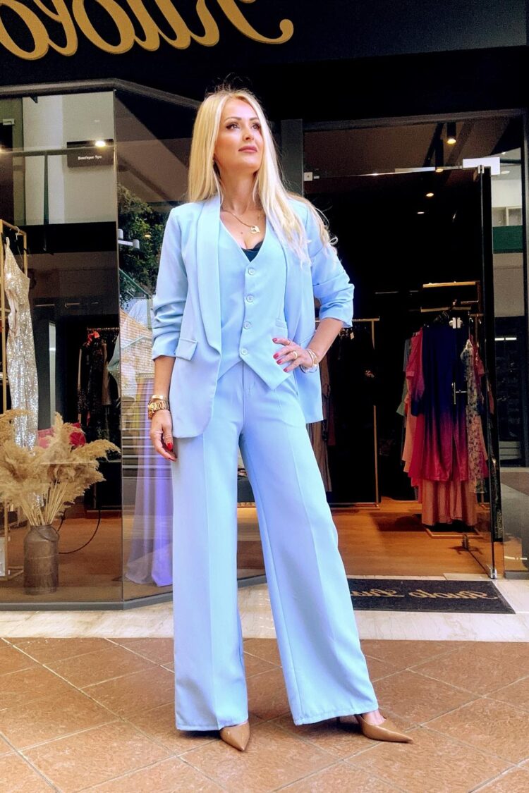 Σετ Σακάκι & Παντελόνι Γαλάζιο