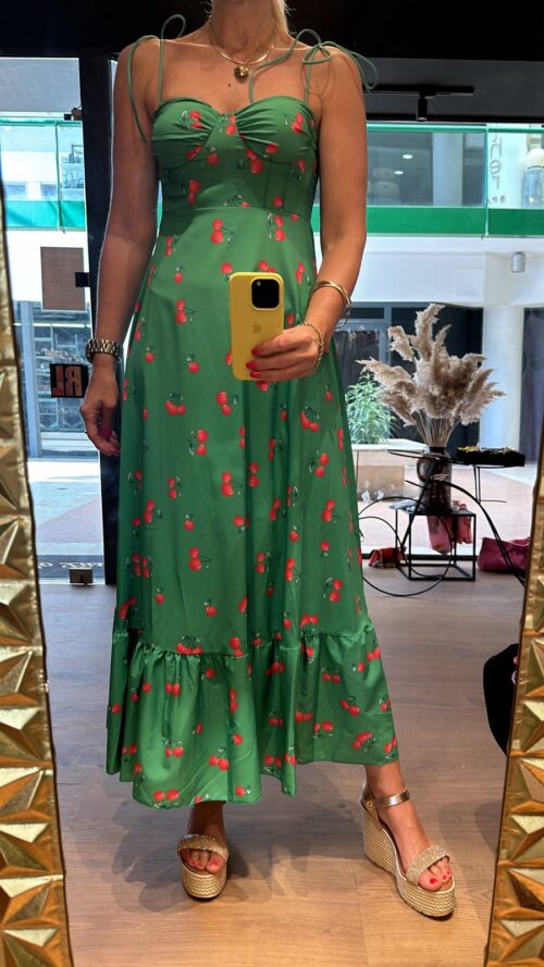 Cherry Maxi Dress - Image 3