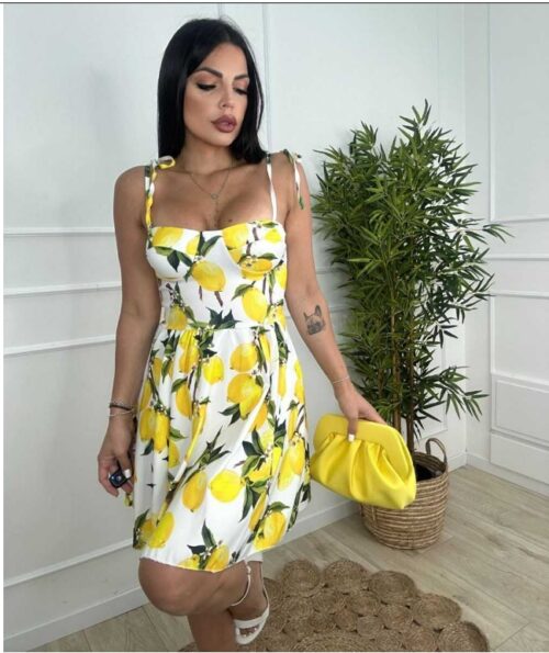 Lemon Mini Dress - Image 2