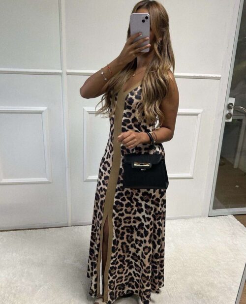 Leopard Maxi Dress