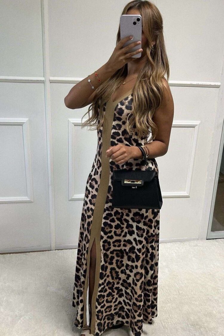 Leopard Maxi Dress