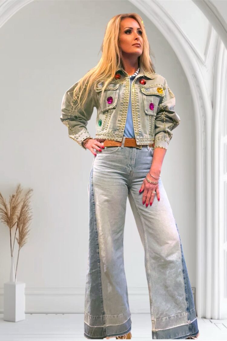 Jacket Μπλε με τρουκς