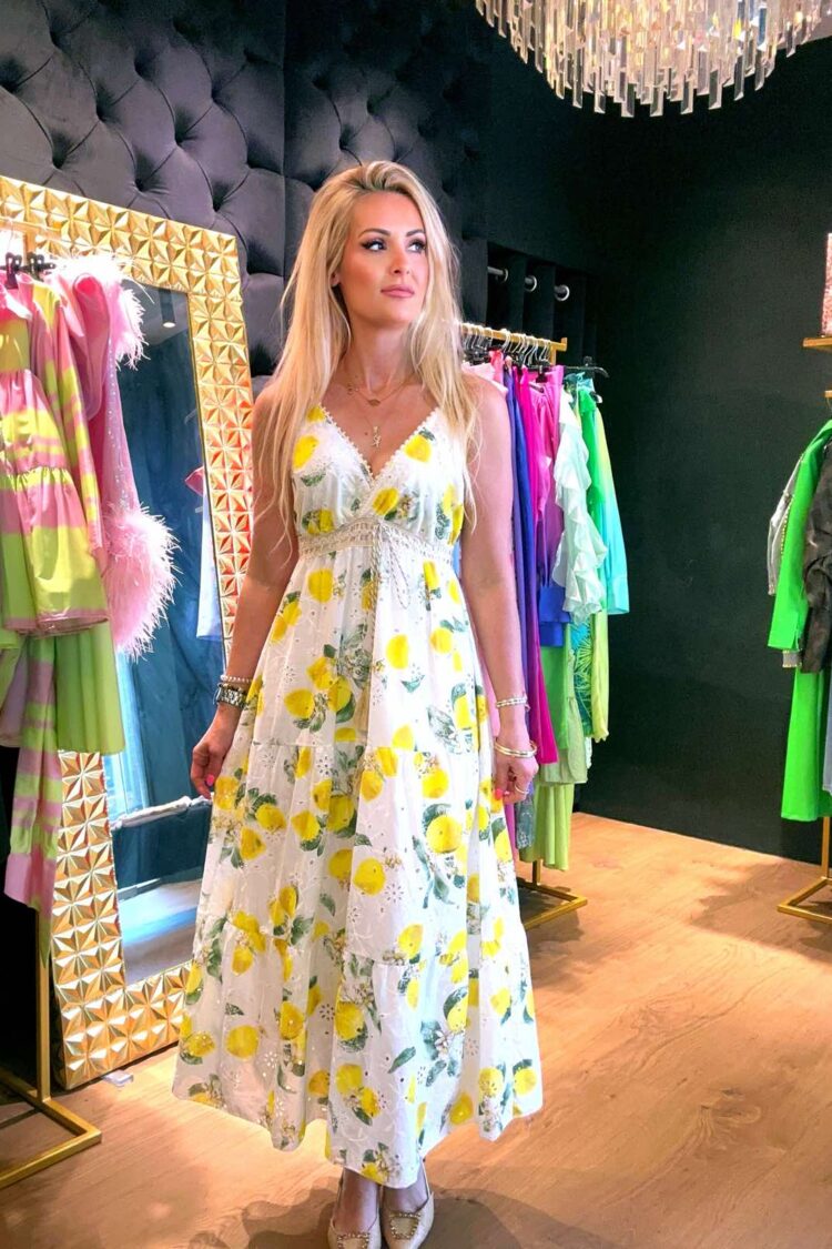 Lemom Breeze - Φόρεμα με Λεμόνια